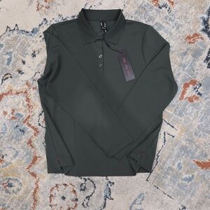 Women's Dark Green Polo Shirt